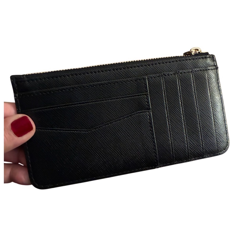 KATE SPADE Glitter Polka Dot Card Holder - Picture 4 of 6